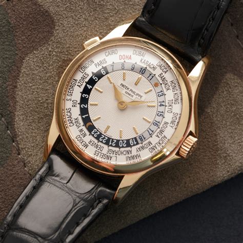 patek philippe world time doha|Patek Philippe World Time 5110J.